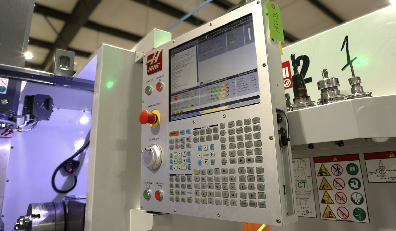 Blue Sky Inventors rely on a handful of Haas mills equipped with trunnions to tackle many of their 4 axis machining needs in two ops or less.